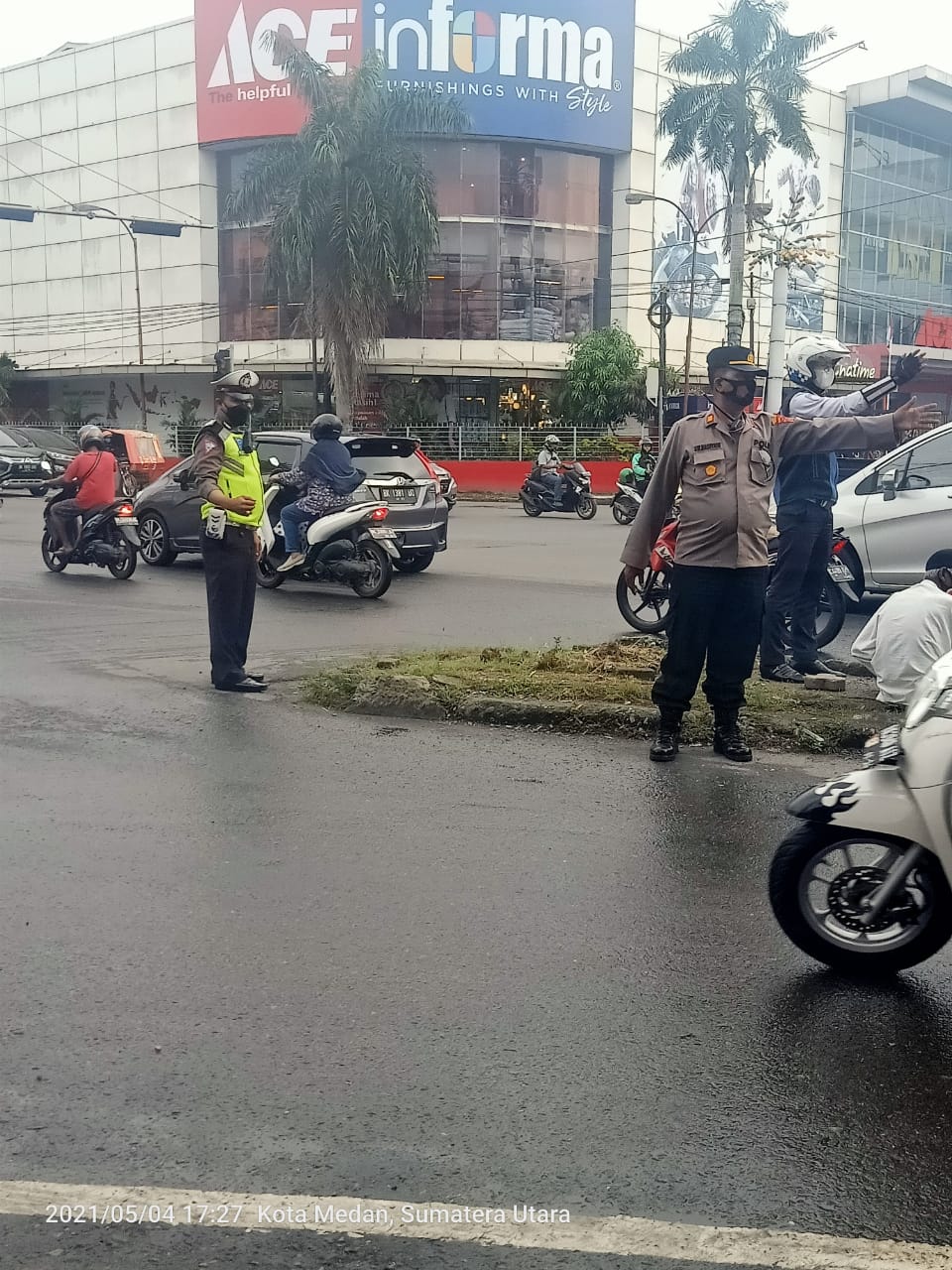 Minimalisir Lakalantas, Polsek Medan Kota Rutin Lakukan Plotting