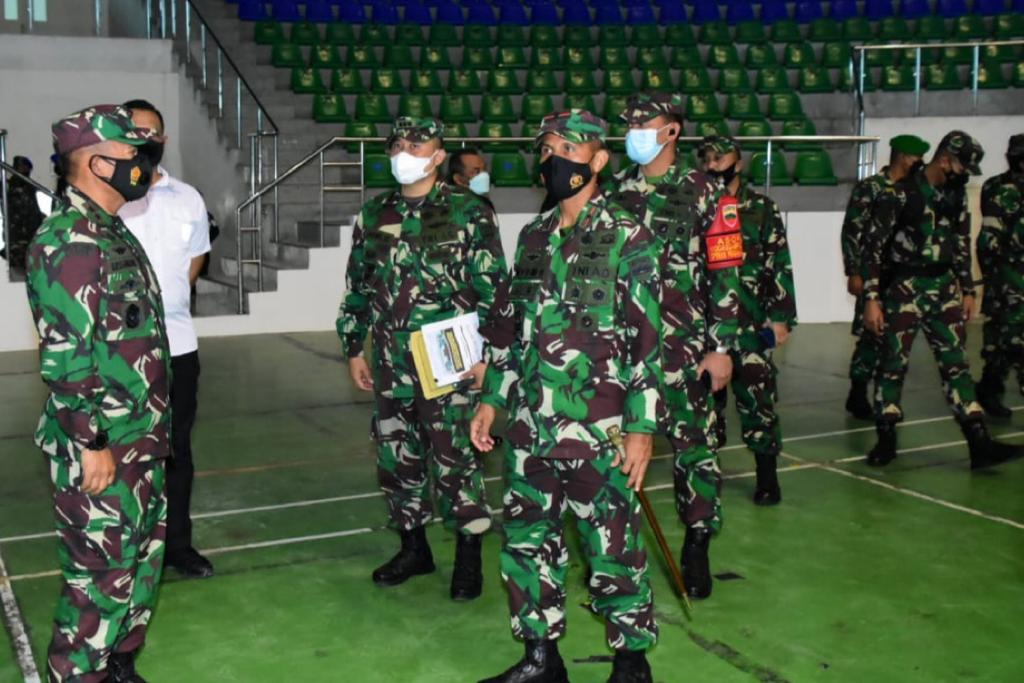 Pangdam I/BB Pastikan Kesiapan Vaksinasi Serentak