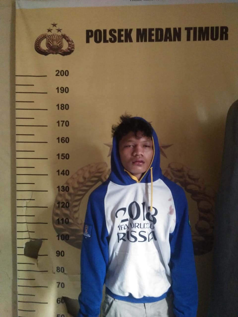 Polsek Medan Timur Amankan Pelaku Pencurian Diamuk Massa