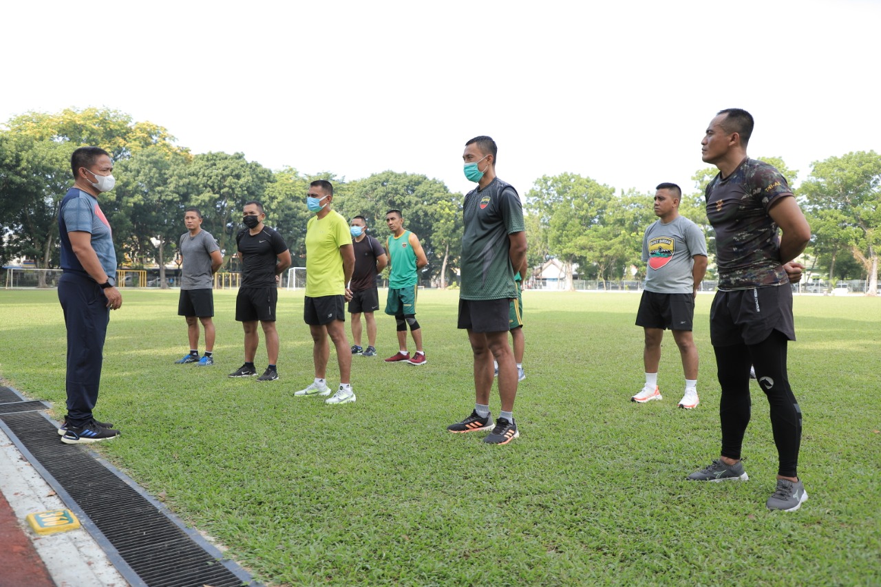 Pangdam I/BB Ukur kemampuan Fisik Para Pamen