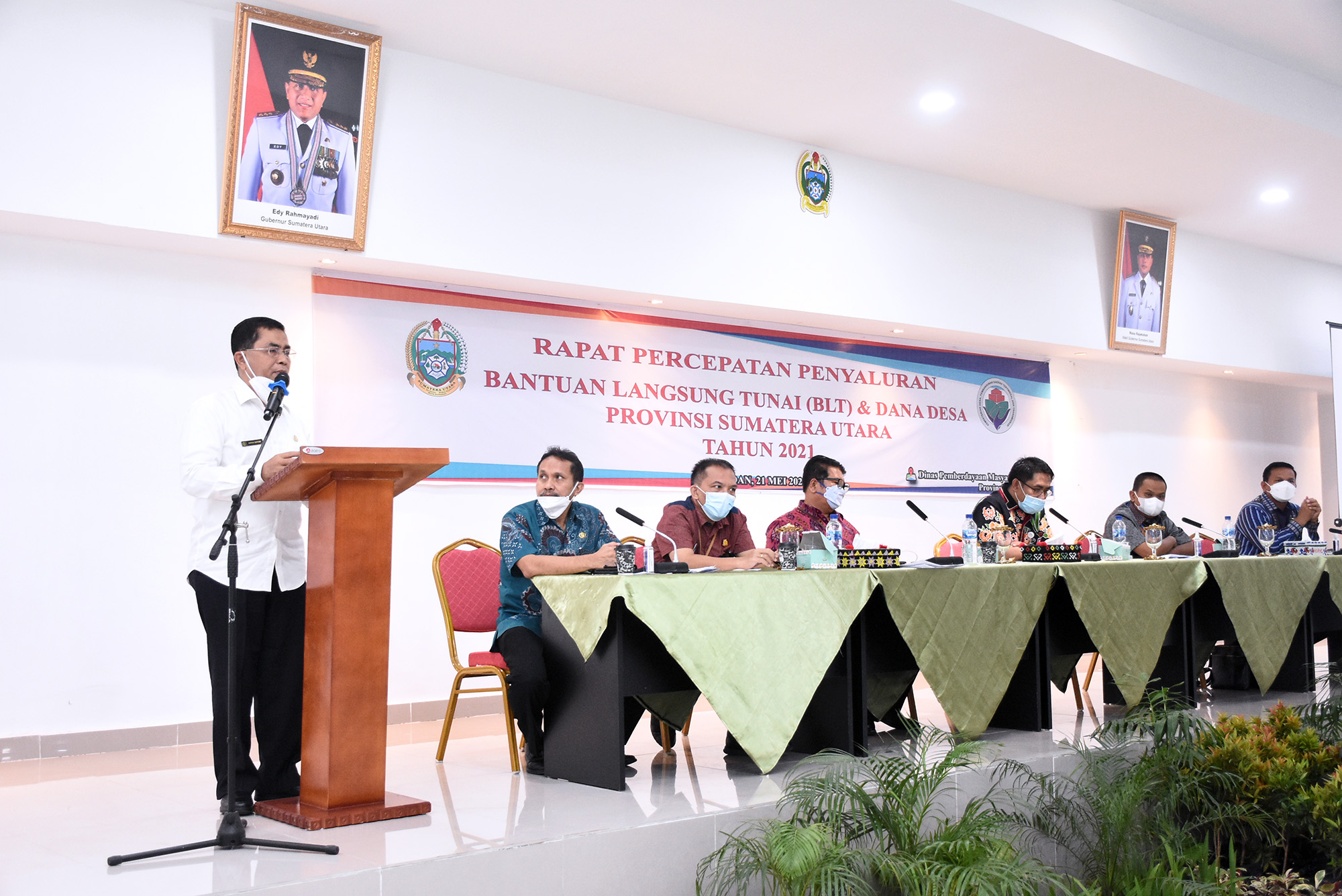 Lakukan Percepatan Penyaluran Dana Desa,  Kemendes Apresiasi Upaya Pemprov Sumut