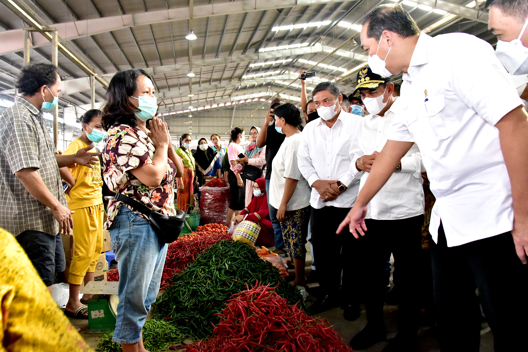 Harga Bahan Pokok Stabil, Mendag Lutfi  Puji Kinerja Gubernur Edy Rahmayadi