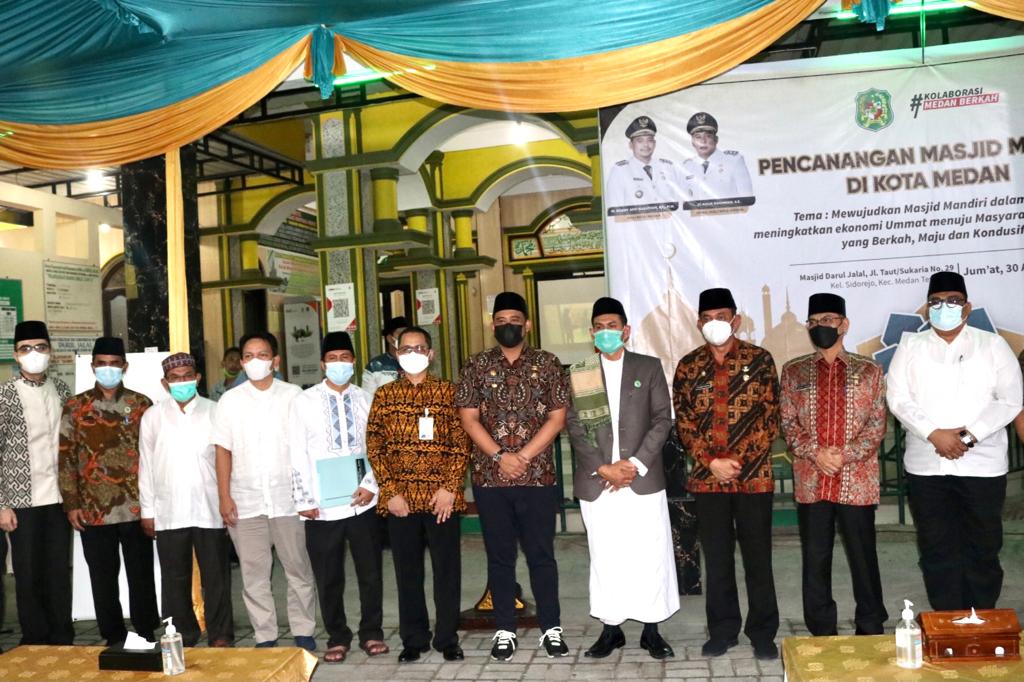 Wali Kota Medan Canangkan Masjid Mandiri