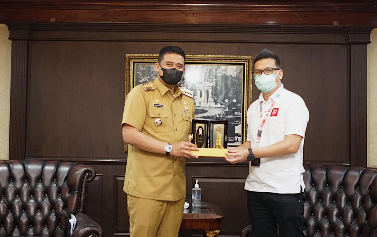 Wali Kota Medan Terima Audiensi PT Fintek Karya Nusantara