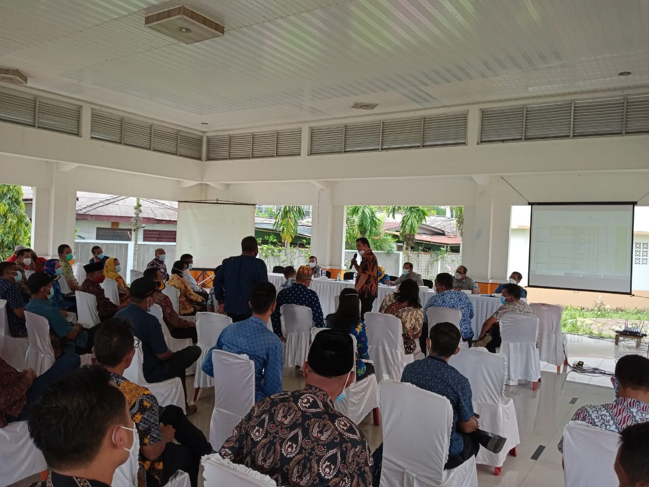 Pemkab Deli Serdang Rapat Bahas Pencegahan Covid-19 Bersama 34 Kades dan 12 Camat