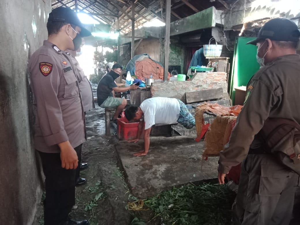 Tim Gabungan Pemko Medan Kembali Melakukan Patroli Protkes Ditempat Keramaian