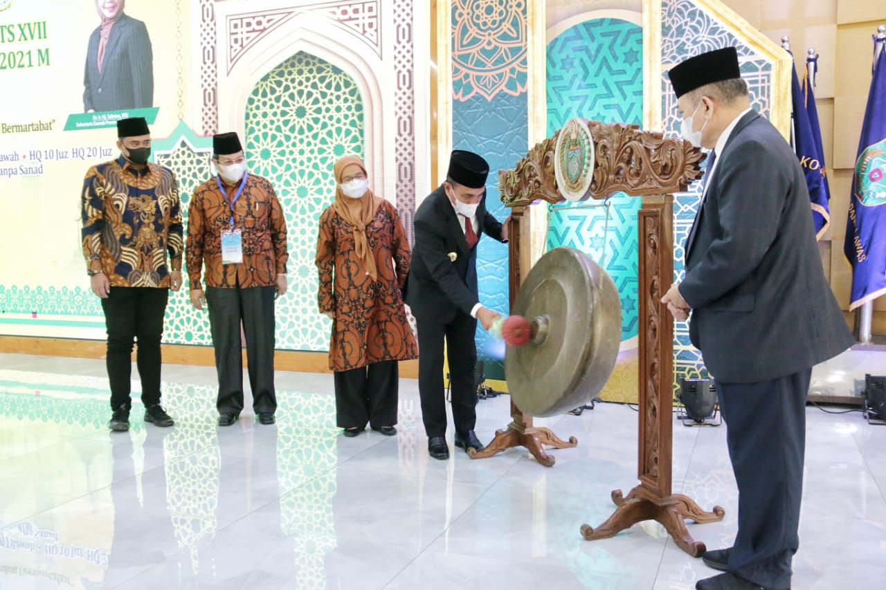 Hadiri Pembukaan STQH Ke XVII Tingkat Provinsi Sumut, Wali Kota Medan Optimis Kota Medan Kembali Menjadi Juara Umum