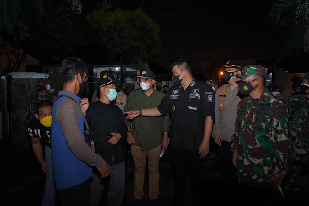 Bersama Pangdam I BB dan Kapolda Sumut, Wali Kota Tinjau Lingkungan yang Diisolasi