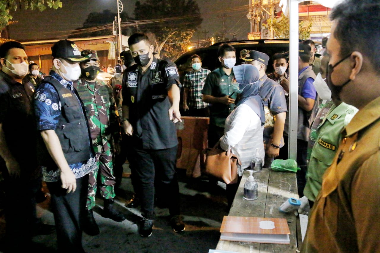 Pastikan Isolasi Lingkungan Berjalan Efektif, Tinjau Lokasi Isolasi di Kec. Medan Selayang