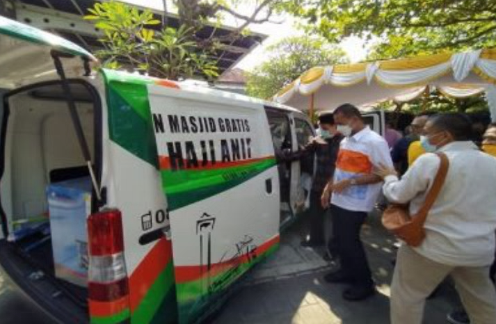 IjeckÂ  Bantu Mobil Kebersihan Untuk Masjid di Bali, Semoga Bermanfaat