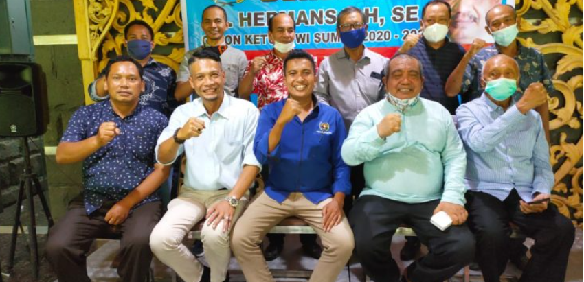 H Hermansyah Deklarasi Calon Ketua PWI Sumut