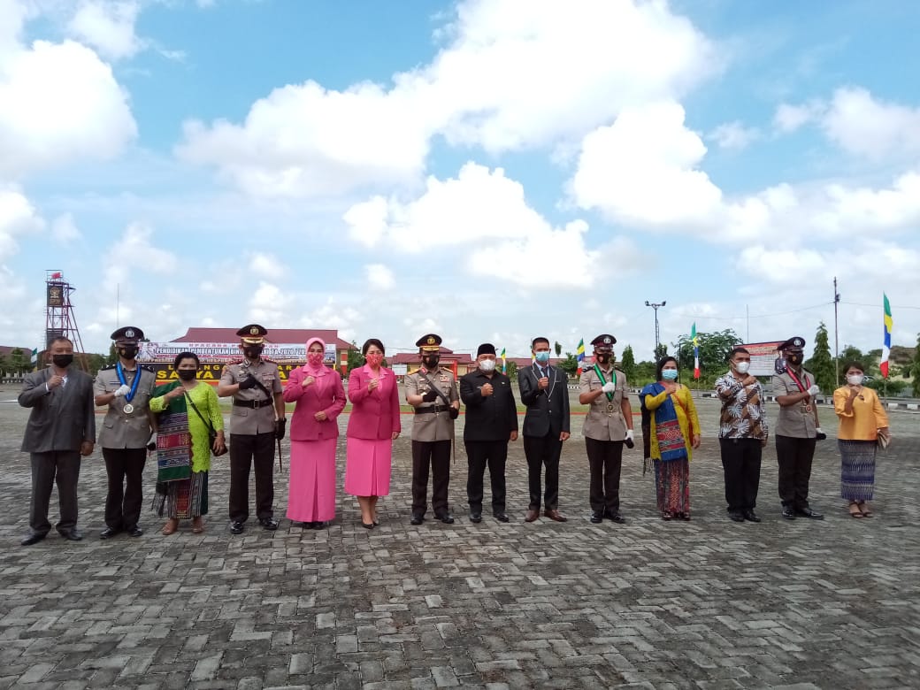 449 Siswa Bintara SPN Hinai Dilantik, Kapoldasu Sampaikan 5 Pesan