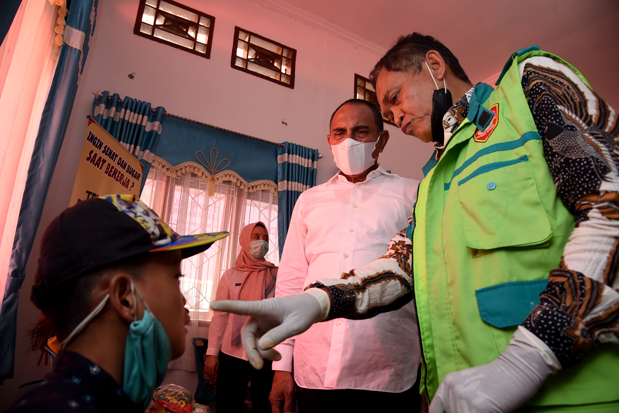 Masyarakat Paluta Serbu Layanan  Kesehatan Gratis Pemprov Sumut