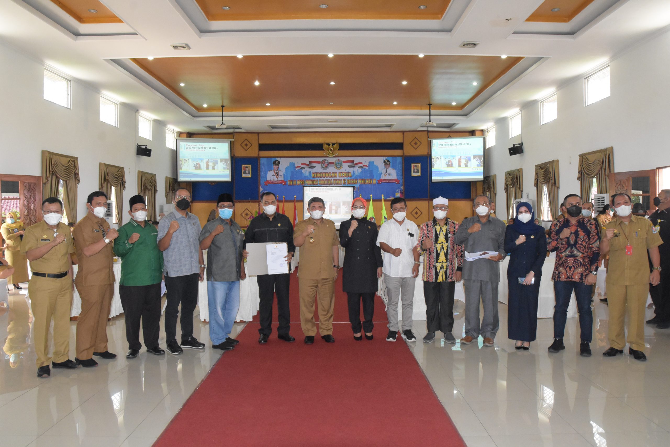 KetuaDPRD Langkat Apresiasi Kinerja Jajaran Polres Langkat