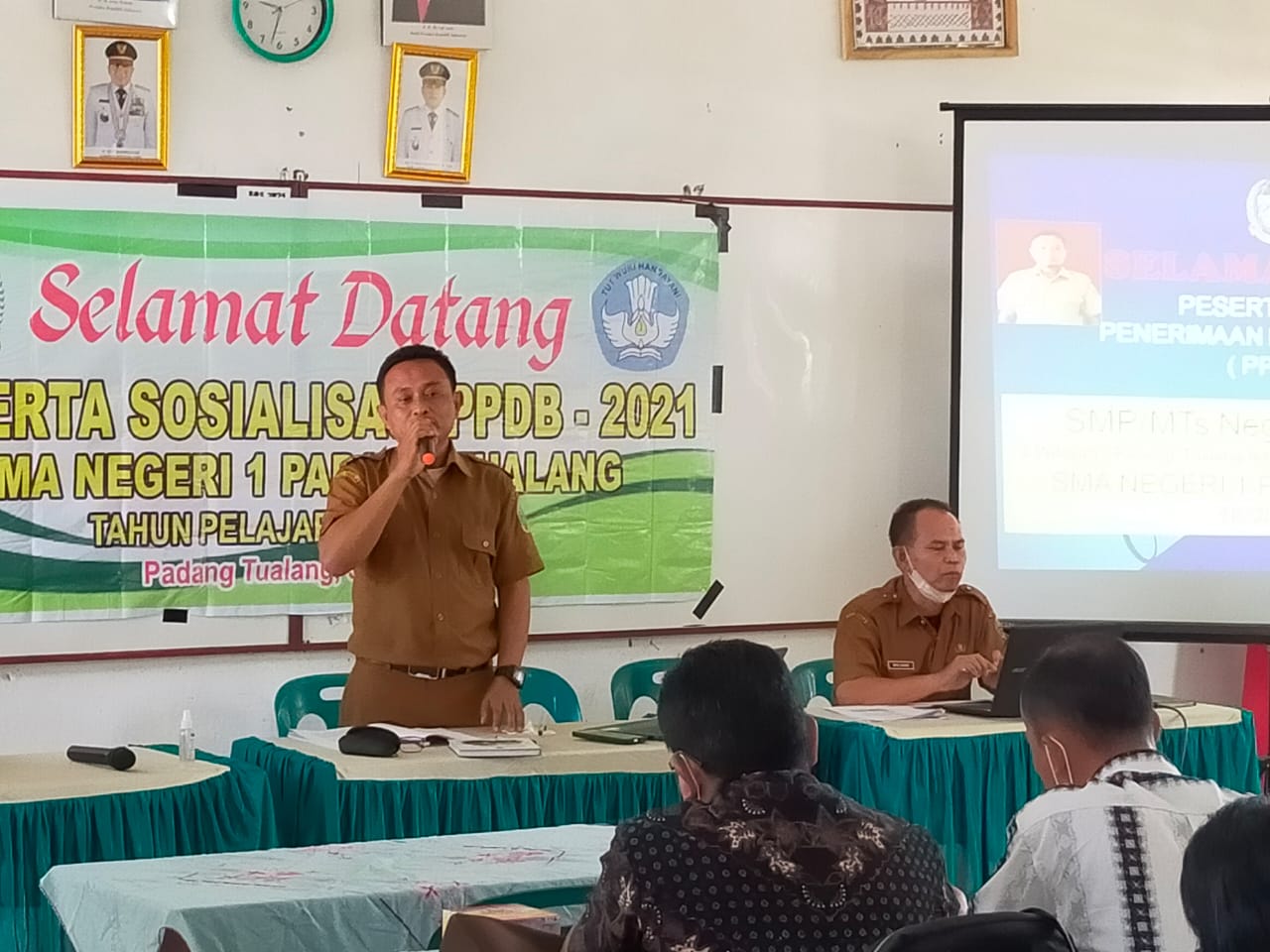 SMA Negeri 1 Padang Tualang Gelar Sosialisasi PPDB