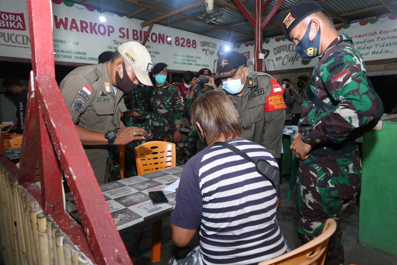 Polda Sumut Terus Gencarkan Ops Yustisi dan Pos Penyekatan