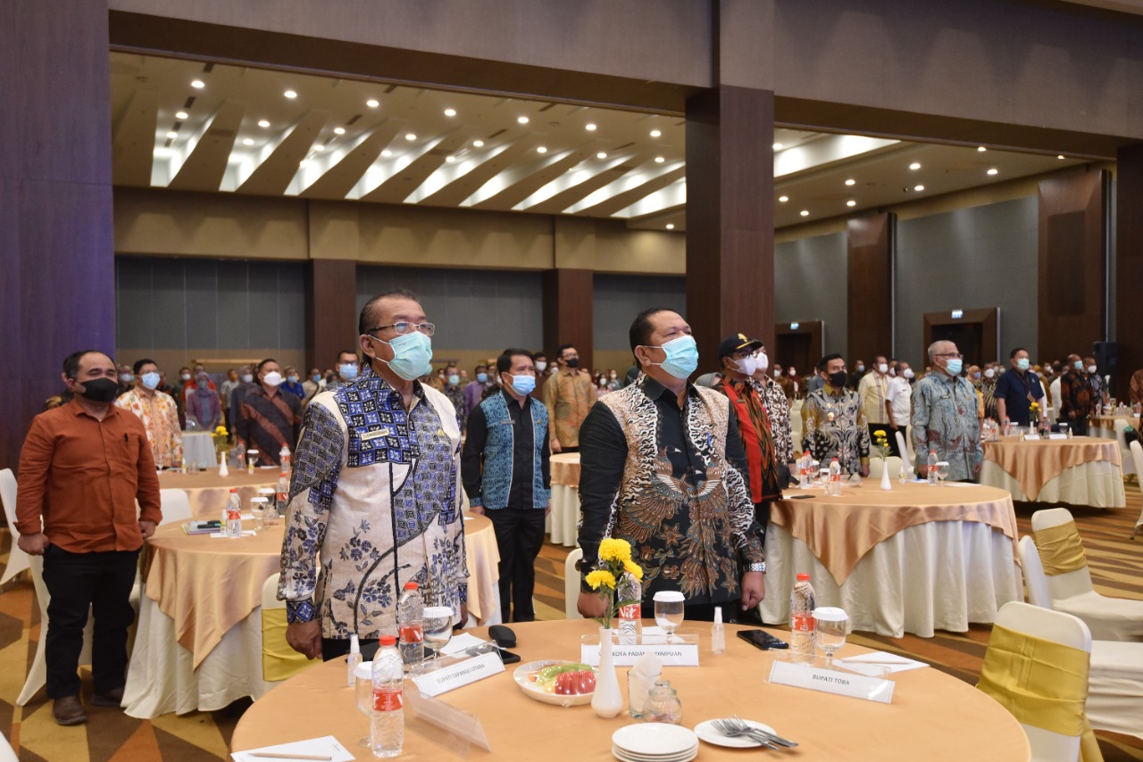 WalikotaÂ  Irsan Efendi Nasution Hadiri rapat RPJMD Provinsi Sumatera Utara 2019-2023