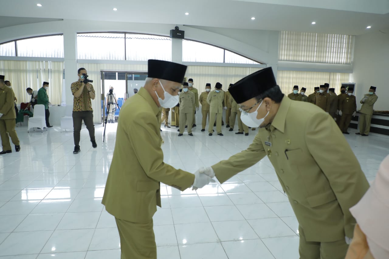 Bupati Asahan Lantik Drs. H. John Hardi Nasution, MSi sebagai Sekda Kabupaten Asahan