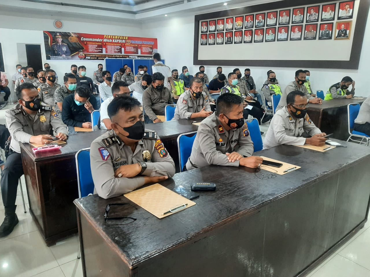 Polres Tanah Karo Tes Psikologi 146 Personel Pemegang Senjata Api