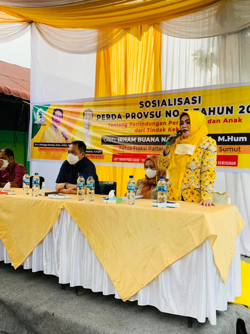 KPPG Sumut -Â  Fraksi Partai Golkar Gelar SosialisasiÂ  Perda No. 3 tentang Perlindungan Perempuan dan AnakÂ 