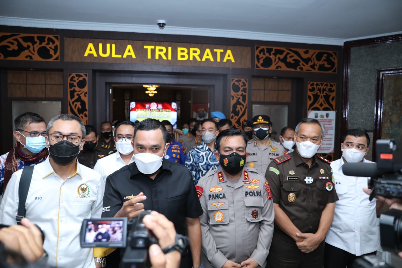 Kapolda Sumut dampingi Komisi III DPR RI Kungker ke Pemrovsu