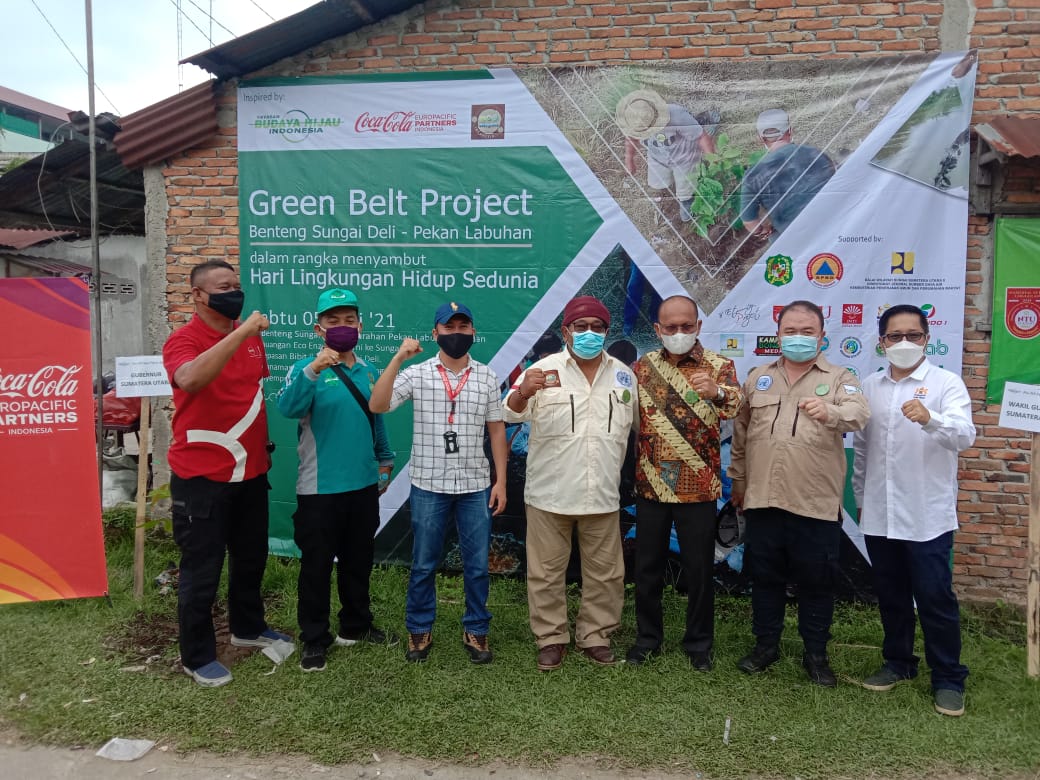 Peringatan Hari Lingkungan Hidup Sedunia, YBH Indonesia Bersama CCEP Indonesia Luncurkan Program Green Belt Project