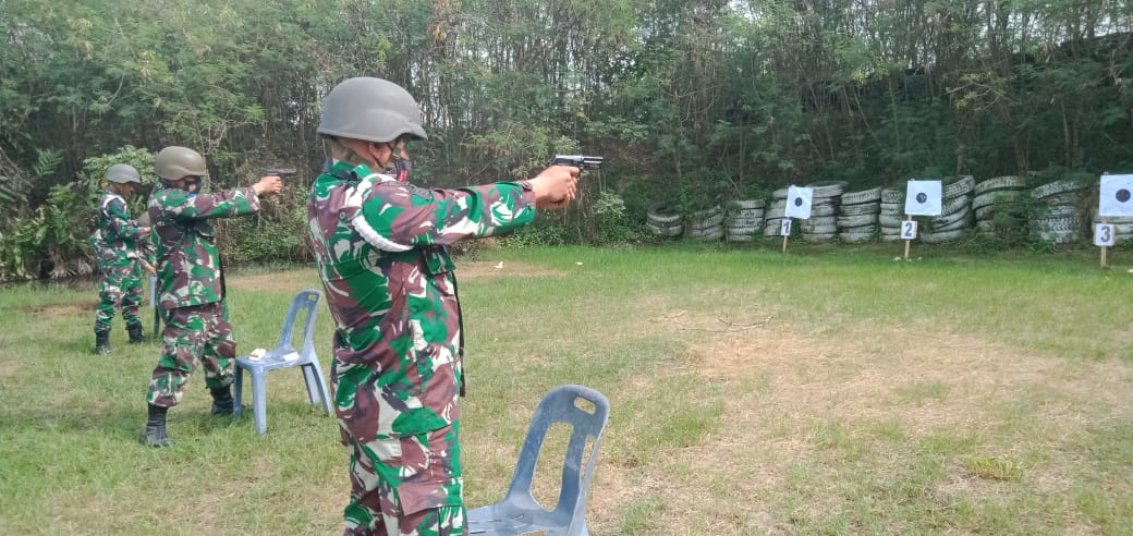 Latihan Gladi Tugas Tempur Prajurit Yonmarhanlan I