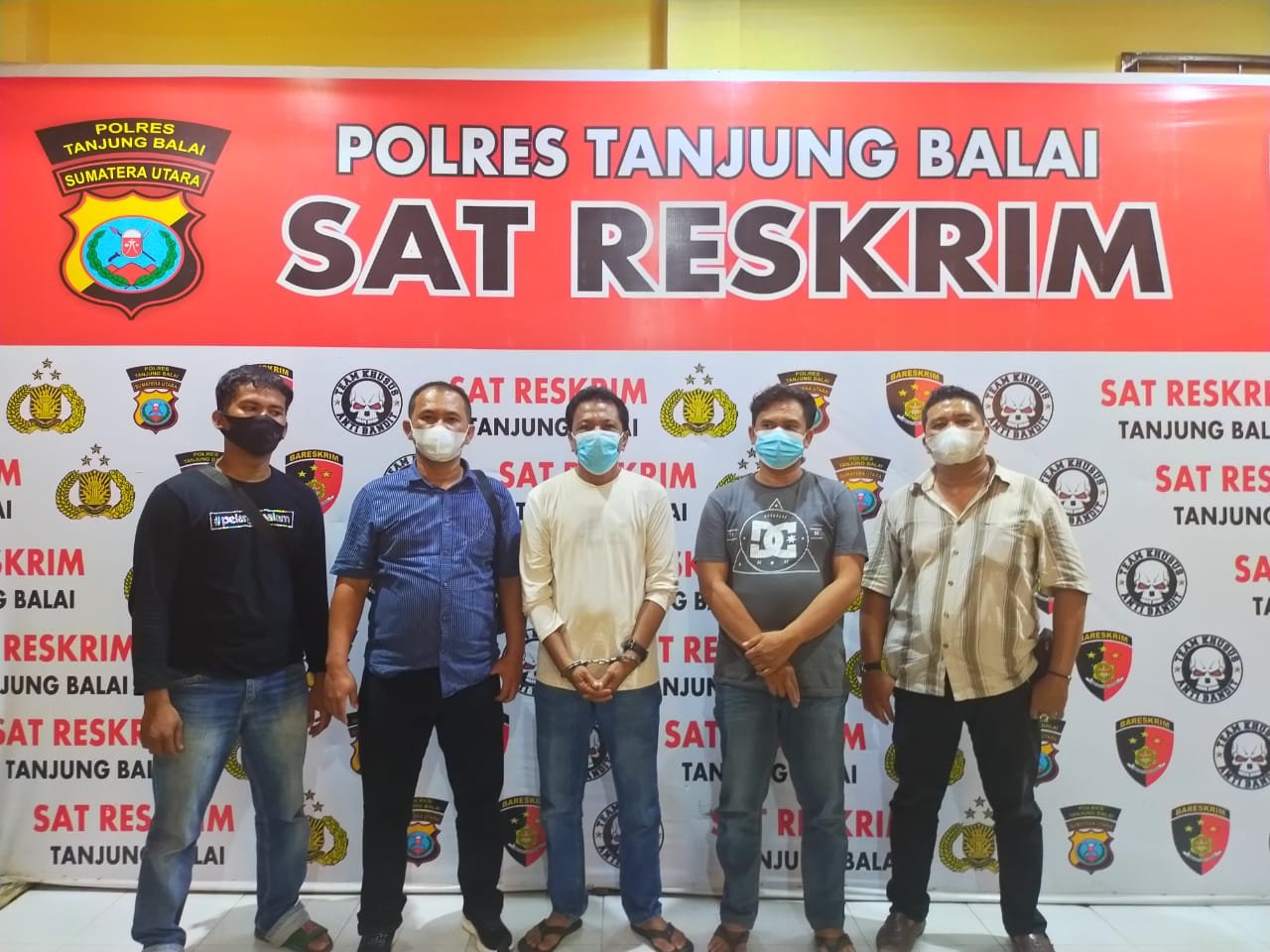 Tekab Sat Reskrim Polres Tanjung Balai AmankanÂ Agus Pelaku Penipuan Modus Jual Beli Tanah