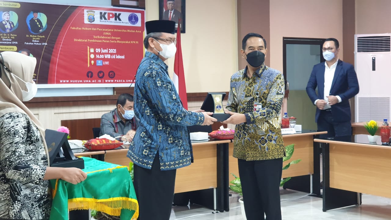 KPK Ajak Sivitas Akademika UMA Cegah Korupsi