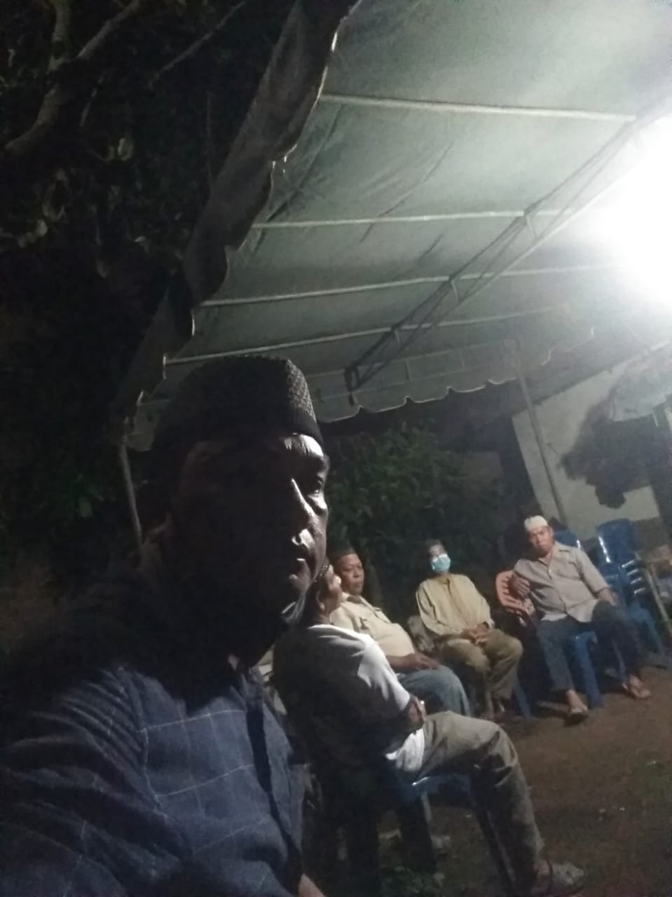 Mewakili Ketua Pewarta, Khairunas Melayat ke Rumah Duka Juli Irwan Abang Ipar Sudarmanto