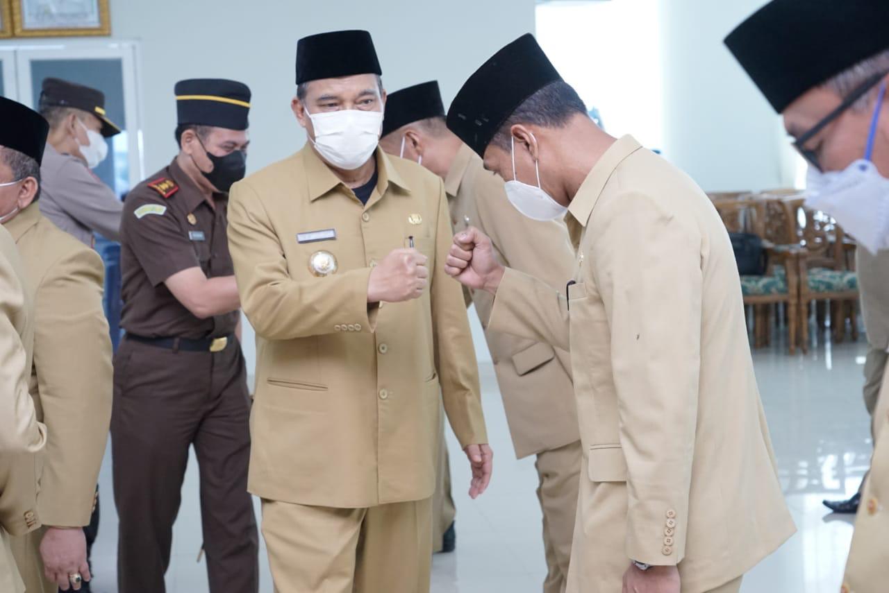 Wako Lantik Pimpinan Tinggi Pratama di Lingkungan Pemko Tebing Tinggi