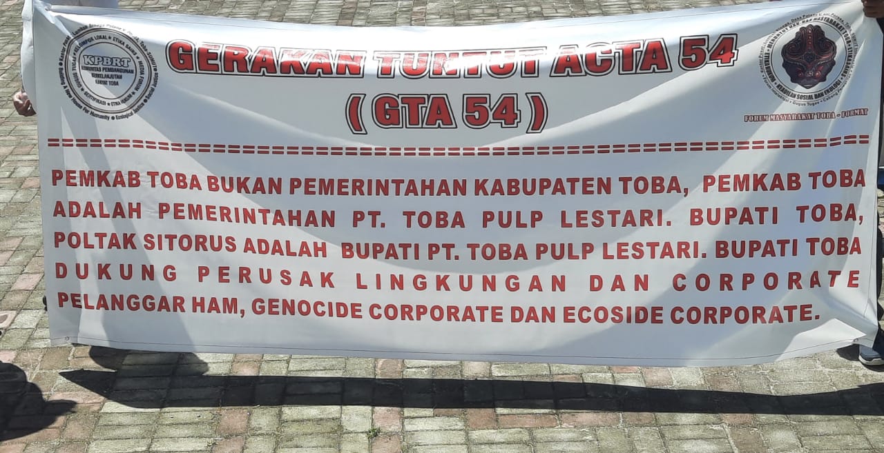 Dituding Terima Dana Dari PT TPL, Bupati Poltak SitorusÂ  Melawan,Â  