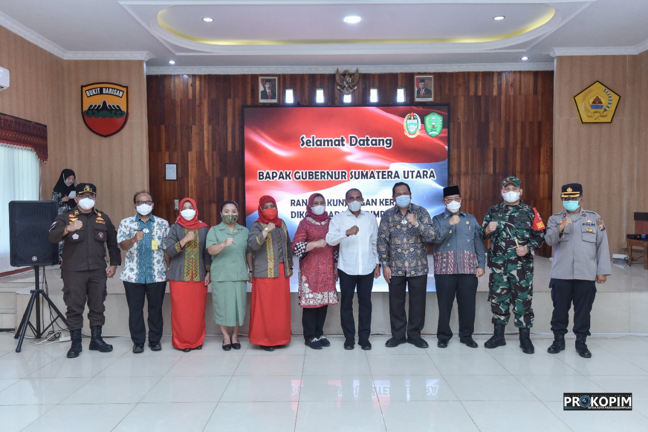 Kunker ke Padangsidempuan, Edy Rahmayadi Sindir Kades yang Sering Bimtek