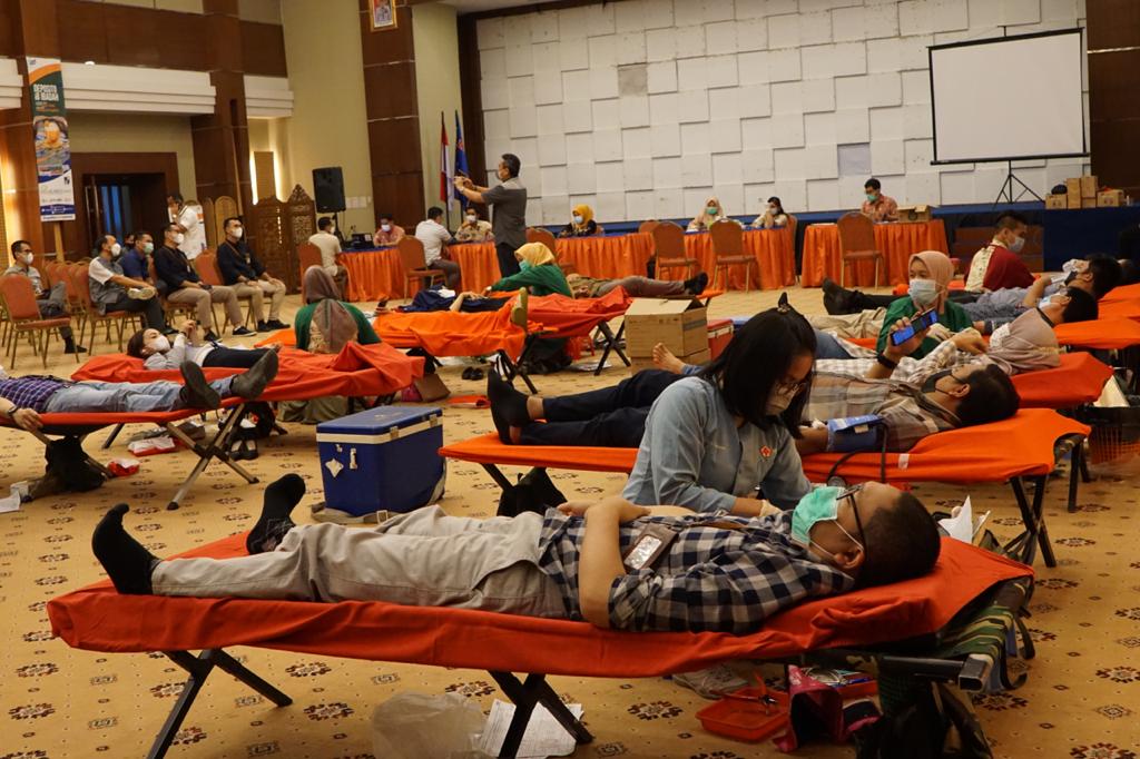 Bank Sumut dan PMI Kota Medan Gelar Donor Darah