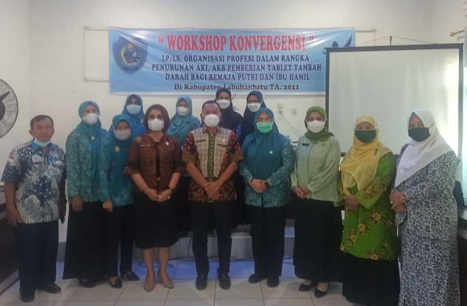 Dinkes Labuhanbatu Gelar Workshop Konvergensi Penurunan AKI, AKB dan Pemberian Tablet Tambah Darah