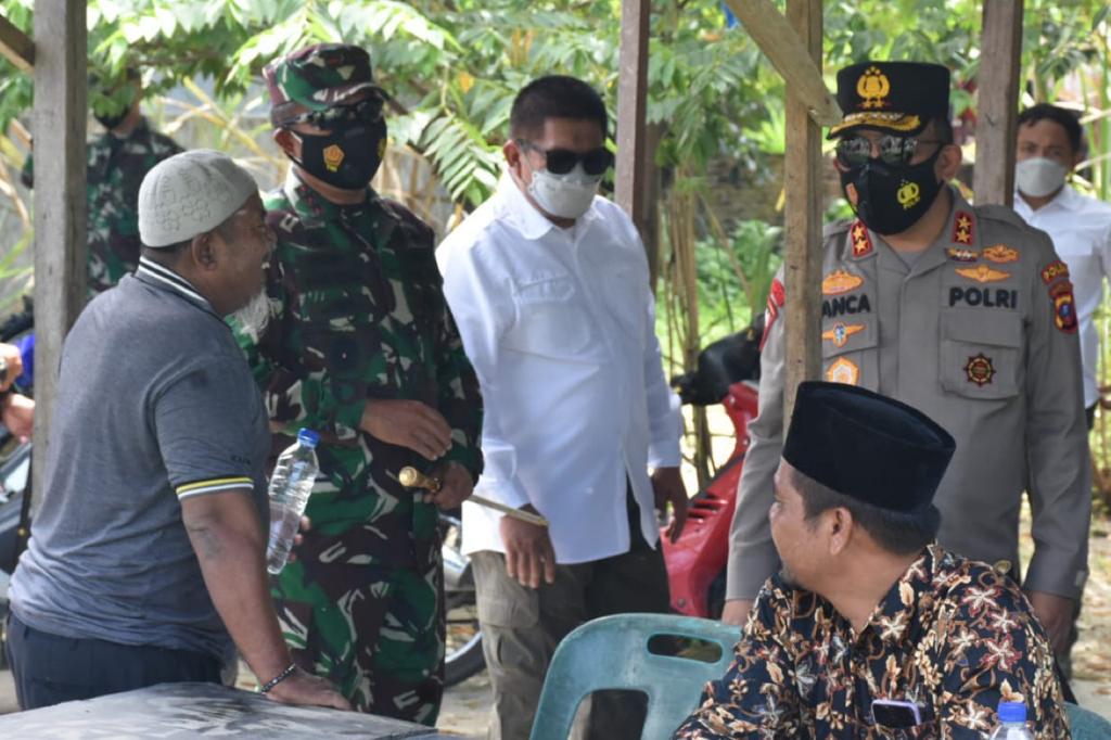 Pangdam I/BB  bersama Kapoldasu Pastikan PSU Jilid 2 Berjalan Aman Dan Kondusif