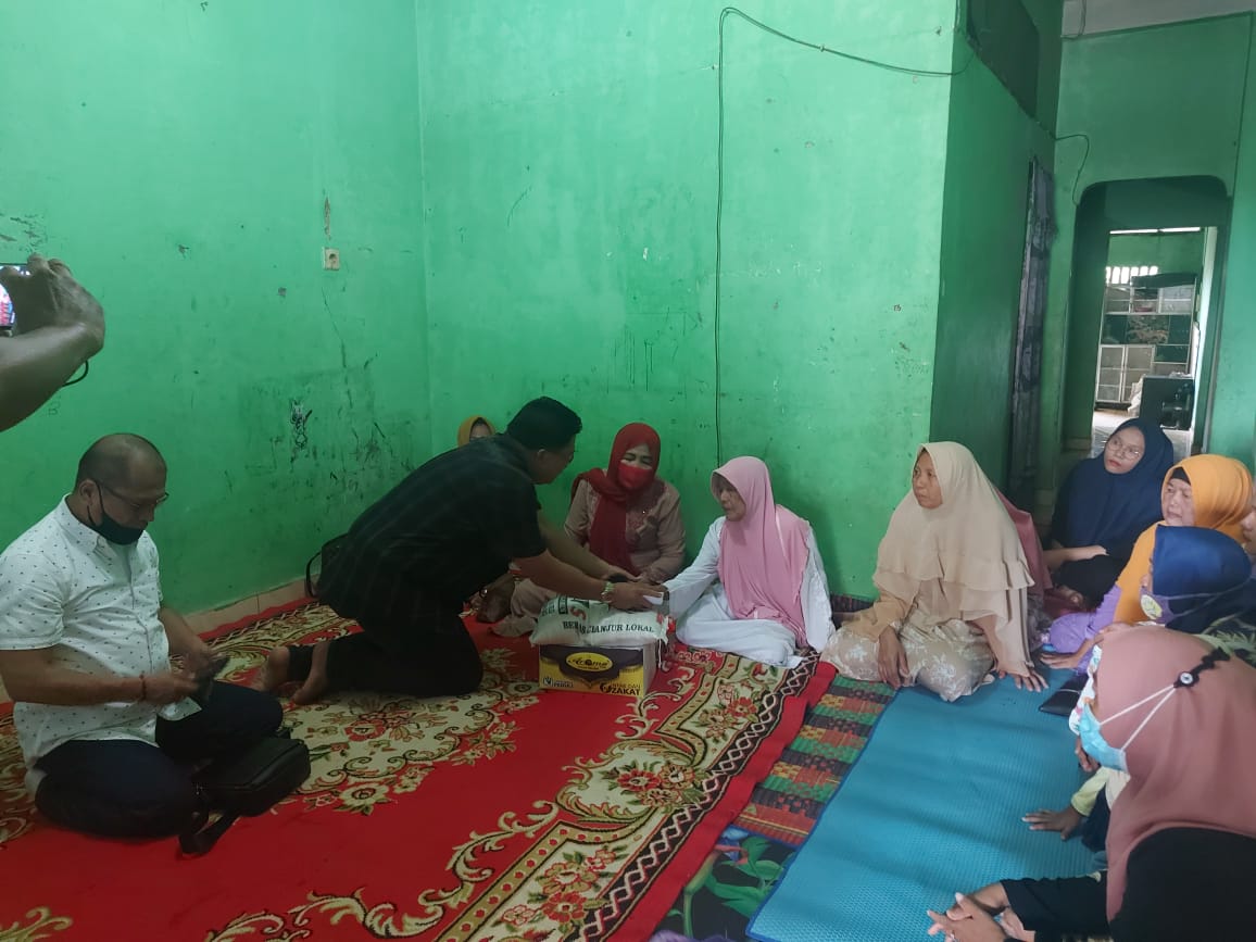 Ketua JMSI Sumut Sampaikan Belasungkawa untuk Bonia Istri Almarhum Masal