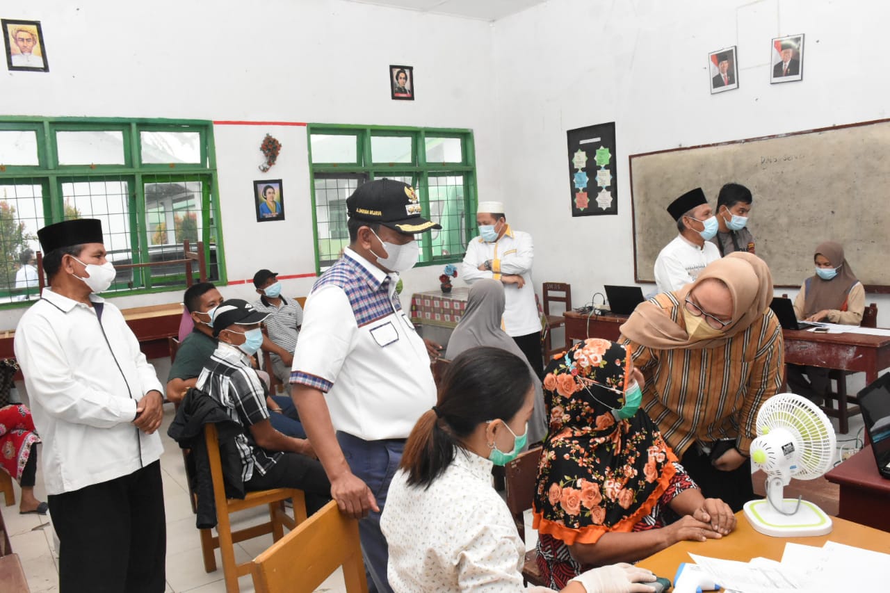 Pemkab - Polres Sergai Kembali Gelar Vaksinasi Massal, Masyarakat Sangat Antusias