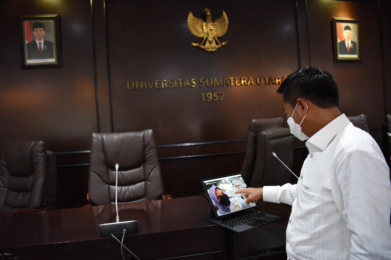 USU Resmikan Website Baru dan Layanan Administrasi Digital