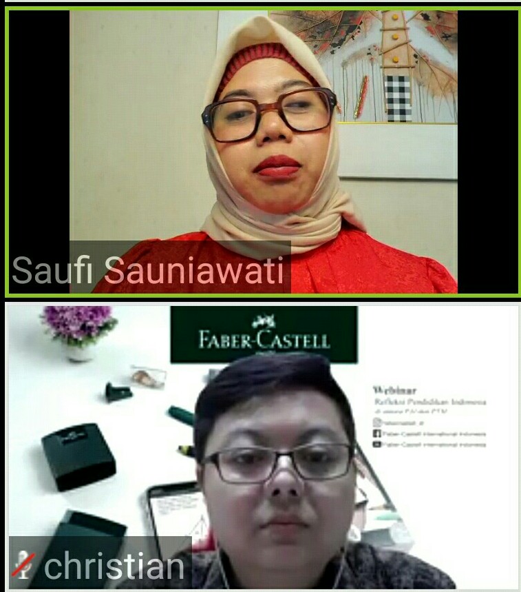 Pemerhati Pendidikan Saufi Sauniawati: Belajar Online Makin Maksimal Menggunakan Faber-Castell