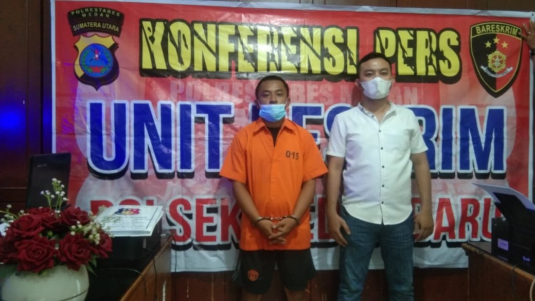 Polsek Medan Baru Amankan Z Pemilik 2 Amplop Ganja