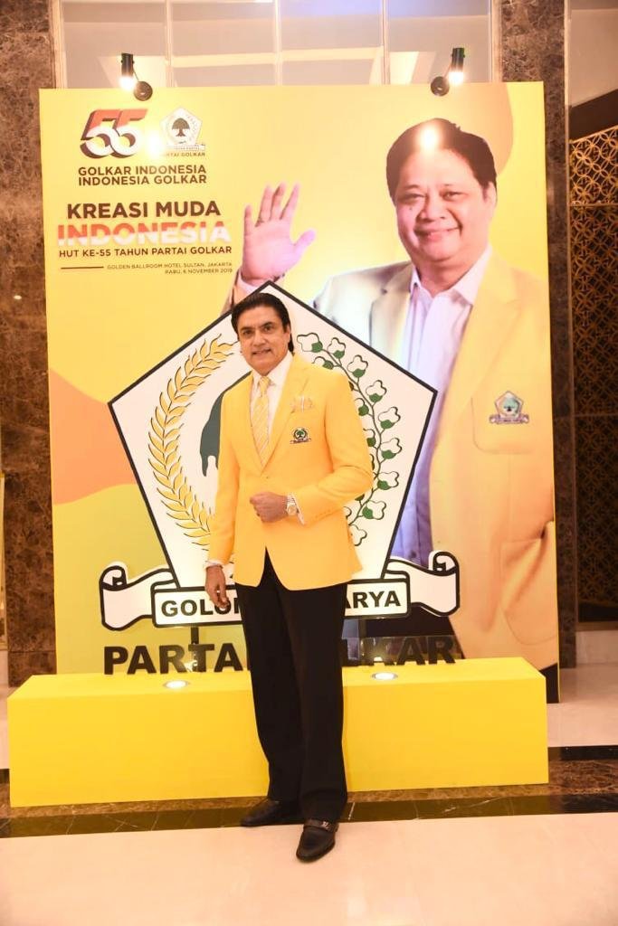 Karan Sukarno Walia : Golkar Solid Dukung Airlangga Hartarto Capres 2024