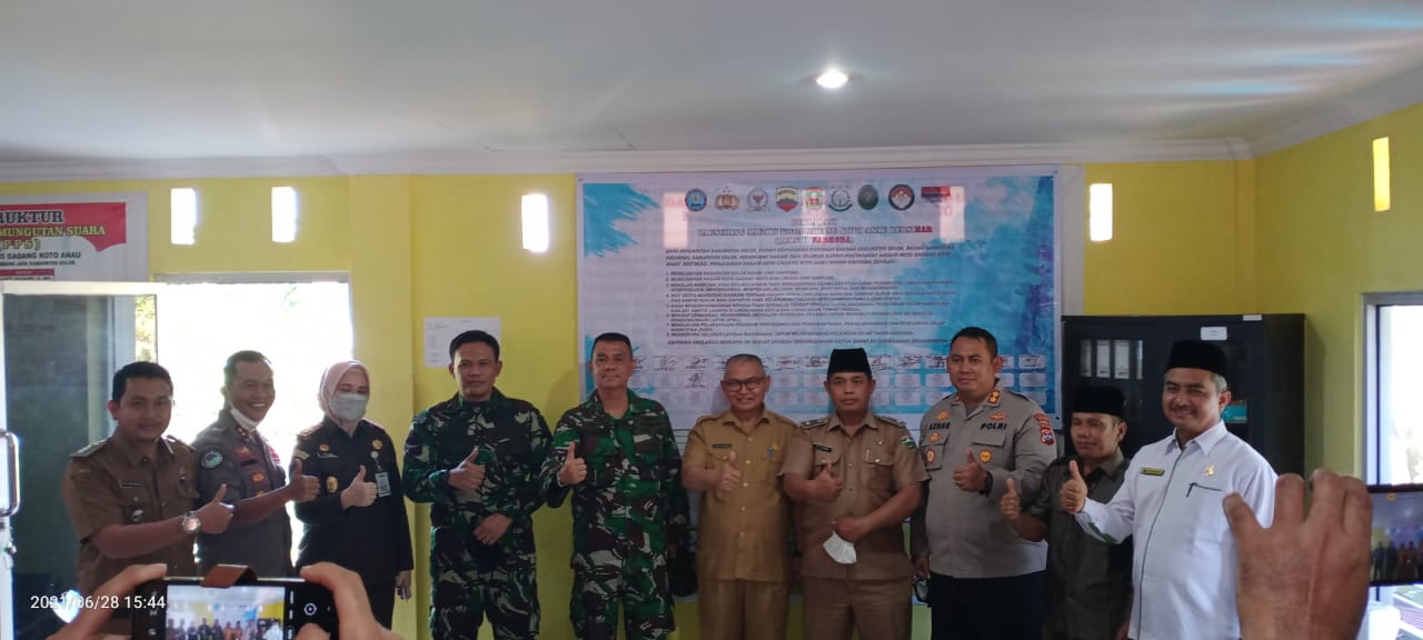 Nagari Koto Gadang Koto Anau di Lounching Menjadi Nagari Bersih Narkoba