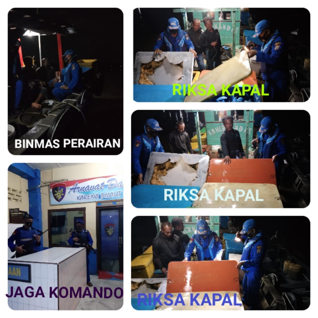 Tim Regu I Sat Polair Polres Tanjun g Balai Patroli Perairan Selama 1x12 Jam