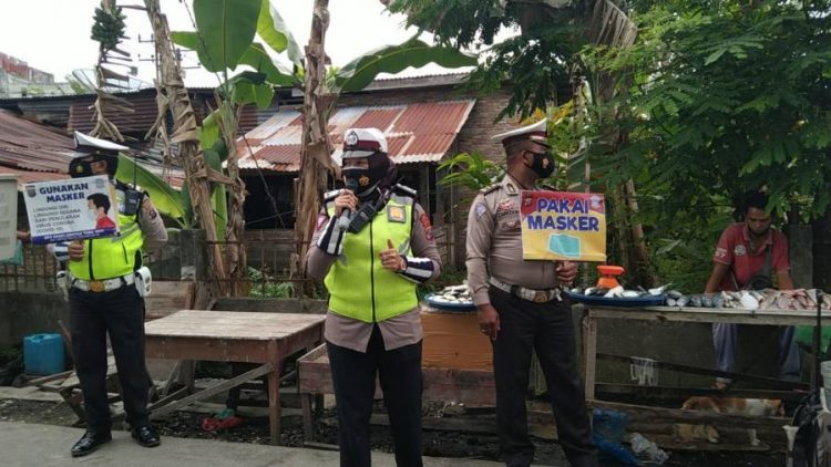 Polres Tanjung Balai Bersama Masyarakat Putuskan Mata Rantai Covid-19