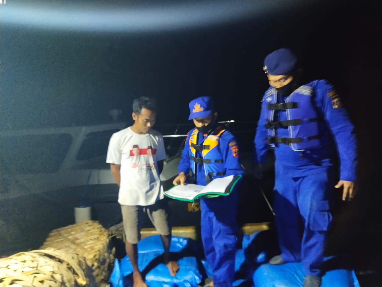 Selama 1 x 12 Jam, Situasi dan Kondisi Perairan di Wilkum Polres Tanjung Balai Kondusif