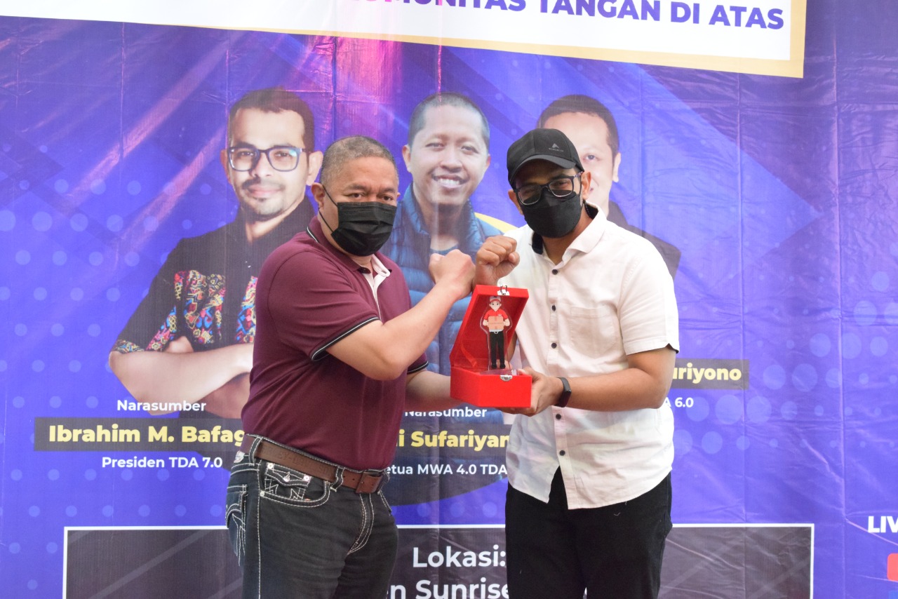 Komunitas TDA Jalin Kerjasama dengan JNE, Kolaborasi untuk Negeri