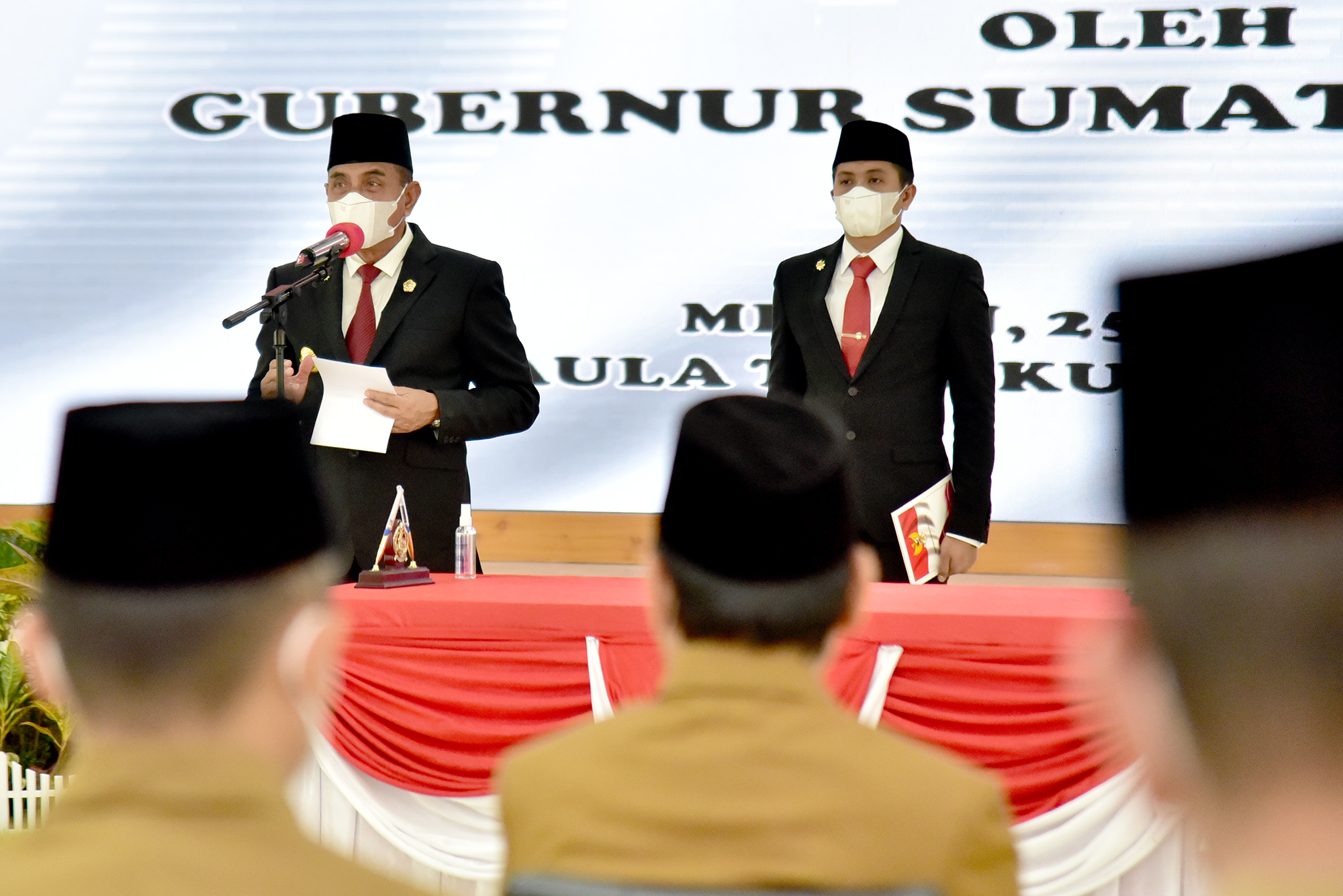 Gubernur Edy Rahmayadi Lantik  Afifi Lubis Jadi Pj Sekdaprov Sumut, Panitia Seleksi Eselon I segera Dibentuk