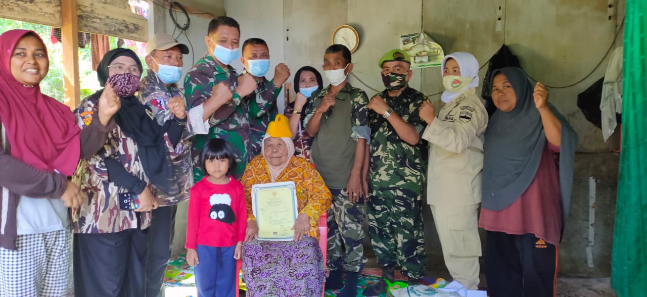 Kababinminvetcaddam I/BB Anjangsana dan Berika Tali asih kepada Veteran RI