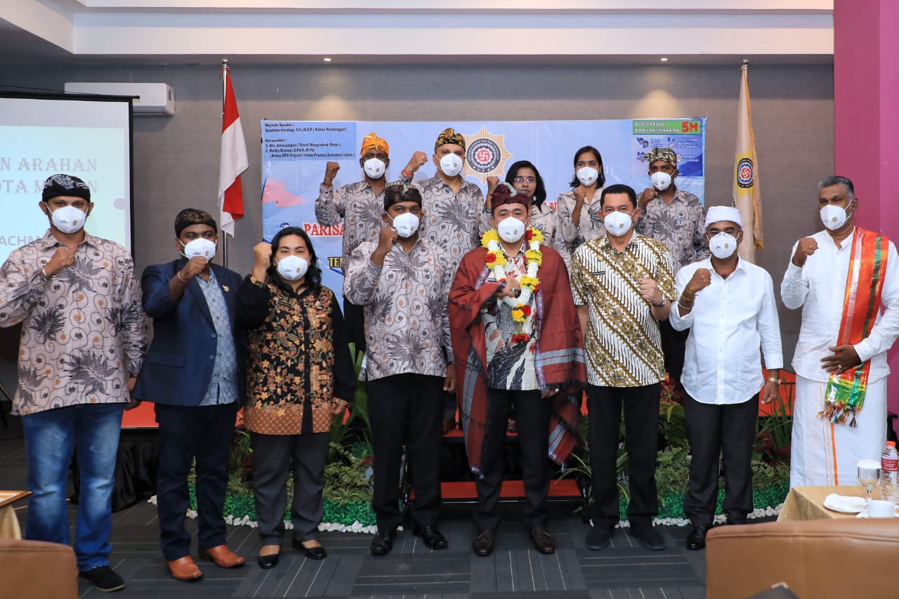 Pemko Medan Ramaikan Seminar Kepemimpinan akan melahirkan Pemimpin terbaik untuk Organisasi Hindu